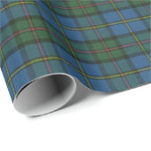 Papier Cadeau MacLeod Harris Ancien Tartan écossais (Coin rond)