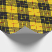 Papier Cadeau MacLeod Scottish Clan Tartan Plaid Motif (Coin)