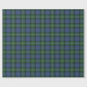 Papier Cadeau MacPhail Chasse Ancien Tartan écossais original (Plat)