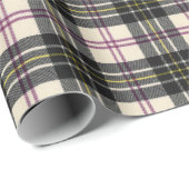 Papier Cadeau Macpherson Robe Moderne Original Tartan écossais (Coin rond)