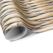 Papier Cadeau Macro du panier (Coin rond)