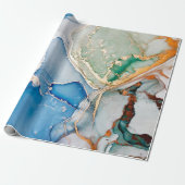 Papier Cadeau Macro Nuages. Ciel et couleurs blanches Taches. Tr (Déroulé)