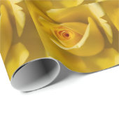 Papier Cadeau Macro rose jaune (Coin rond)