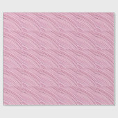 Papier Cadeau Macro Ruban Rose (Plat)