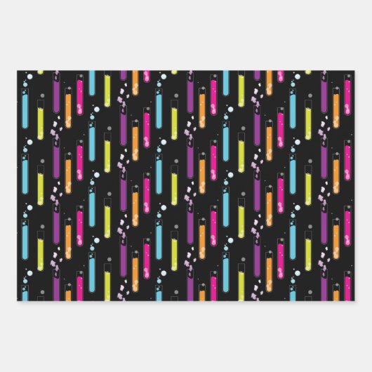 papier cadeau | Mad Science (Devant 2)