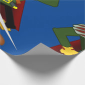 Papier Cadeau Madame Cat Lady 2024 pour le président Thunder_Cov (Coin)