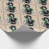 Papier Cadeau Madame pionnière (Coin)