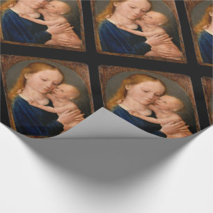 Papier Cadeau Madonna avec Christ Child