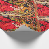 PAPIER CADEAU MADONNA DU ROSE BOWER (Coin)