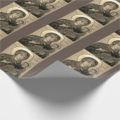 Papier Cadeau Madonna et motif de beaux-arts d'enfant (Coin)