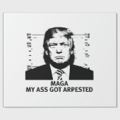 Papier Cadeau MAGA inculpé (Plat)