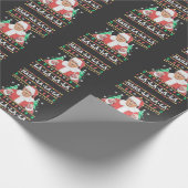 Papier Cadeau Maga La La La Trump Noël Inauguration 47e (Coin)