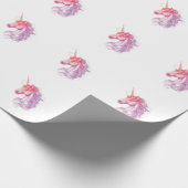Papier Cadeau Mage médiéval Licorne (1) (Coin)