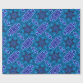 Papier Cadeau Magen Madhi Bleu et violet (Plat)