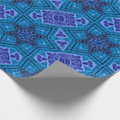 Papier Cadeau Magen Madhi Bleu et violet (Coin)