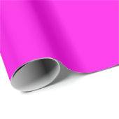 Papier Cadeau Magenta brillant (couleur solide) (Coin rond)