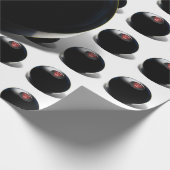 Papier Cadeau Magic 8 Ball dit, "Outlook est bon !" (Coin)