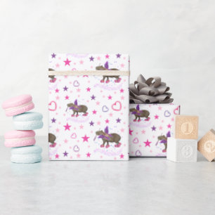 Papier Cadeau Magic capyfairy