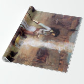 Papier Cadeau Magic Circle, John William Waterhouse (Déroulé)