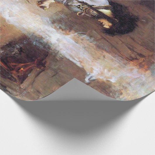 Papier Cadeau Magic Circle, John William Waterhouse (Coin)