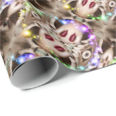 Papier Cadeau Magic spell (Coin rond)