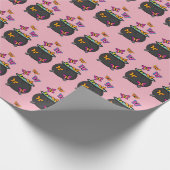 Papier Cadeau Magical Butterflies from a cauldron (Coin)