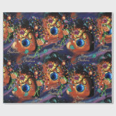 Papier Cadeau Magical Elf & Bird Whimsical Christmas (Plat)