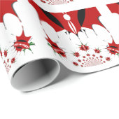 Papier Cadeau Magical Kenya : Symétrie du patrimoine Modernité � (Coin rond)