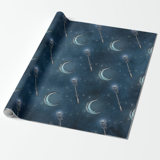 Papier Cadeau Magicien (Déroulé)