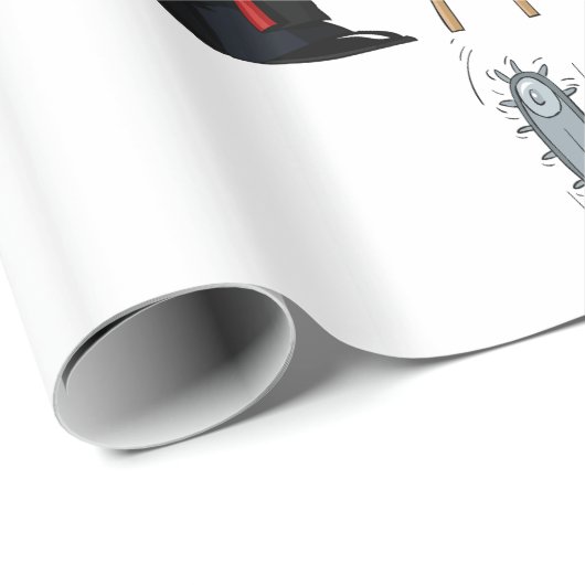 Papier Cadeau Magicien exécutant (Coin rond)