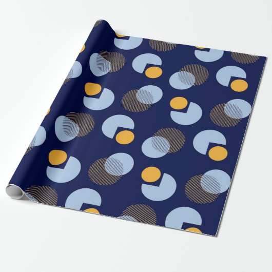 Papier Cadeau Magie bleue (Déroulé)
