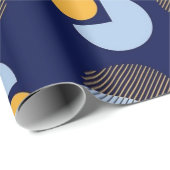 Papier Cadeau Magie bleue (Coin rond)