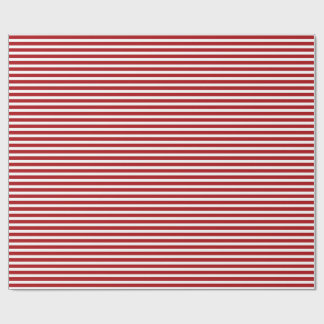 Papier Cadeau Magie de Noël rouge et blanc