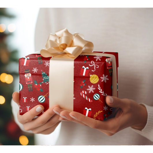 Papier Cadeau Magie de Nutcracker