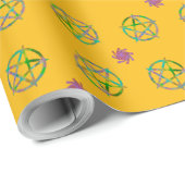 Papier Cadeau Magie Sun de rotation (Coin rond)