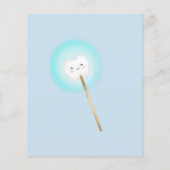 Papier Cadeau Magique Garçon Fée des Dents Lettre pour Ga (Dos)