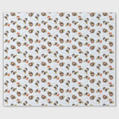 Papier Cadeau Magique HARRY POTTER™ et Hogwarts (Plat)