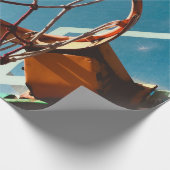 Papier Cadeau Magnifique panier de basket (Coin)