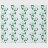 Papier Cadeau Magnolia Sway in Slate and Green (Plat)