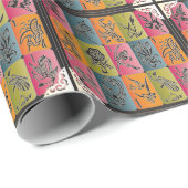 Papier Cadeau Mah Jongg One Bams (Coin rond)