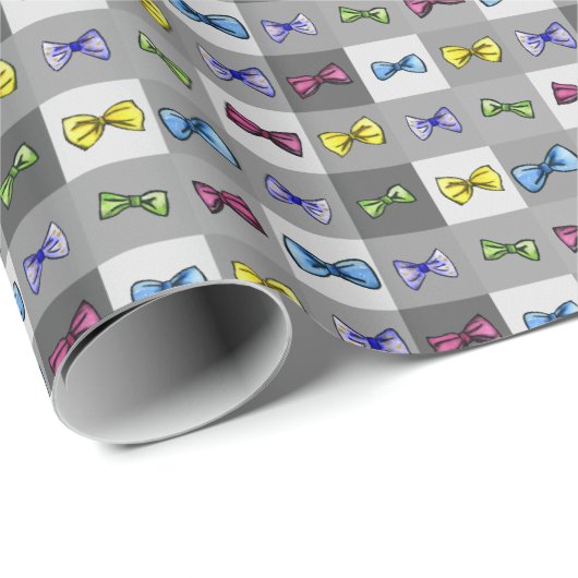 Papier Cadeau Maille (Coin rond)