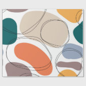 Papier Cadeau Maillot abstrait géométrique à main (Plat)