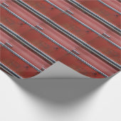 Papier Cadeau Maillot en argent rouge Chevy (Coin)