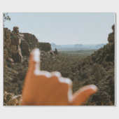 Papier Cadeau Main humaine gauche (Plat)