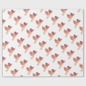 Papier Cadeau Main plate montrant le rein humain modèle (Plat)