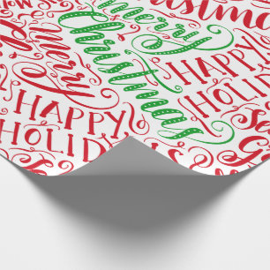Papier Cadeau Main rouge du Christ Lettered Calligraphy Mandala