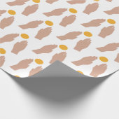 Papier Cadeau Mains (Coin)