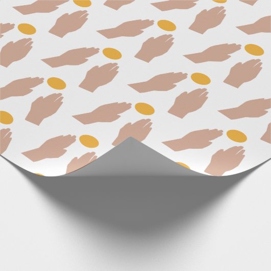 Papier Cadeau Mains (Coin)