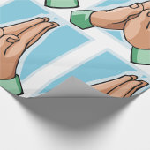 Papier Cadeau Mains Dans La Prière