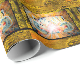 Papier Cadeau Mains de guérison